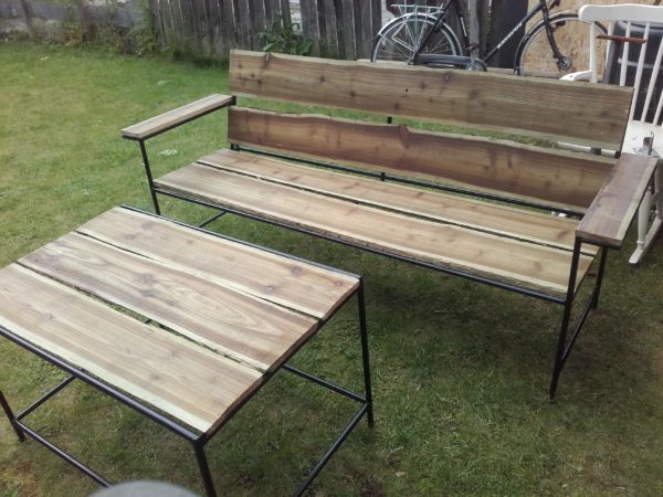Tuinset schaaldelen