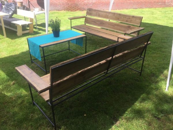 Tuinset schaaldelen